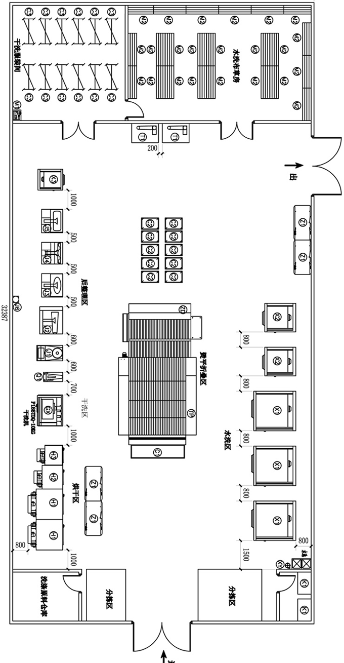 酒店洗衣房洗滌方案